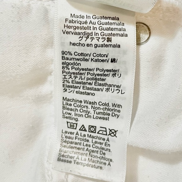 J. Crew Demi Boot Crop Jean in White Trash - Picture 11 of 12